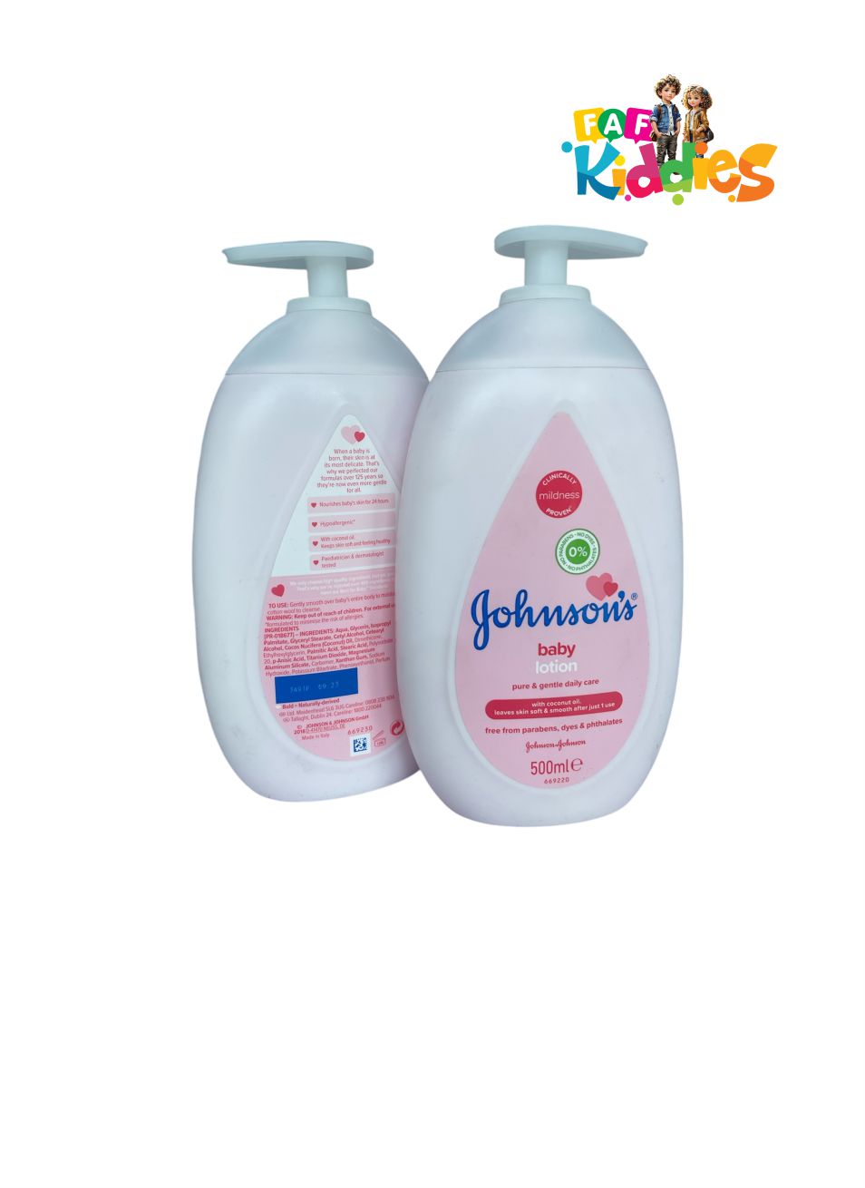 Johnson baby lotion (Italy)