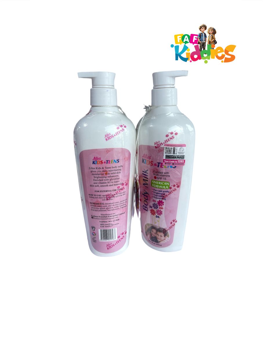 Kids & Teens (Moisturizing Body Milk