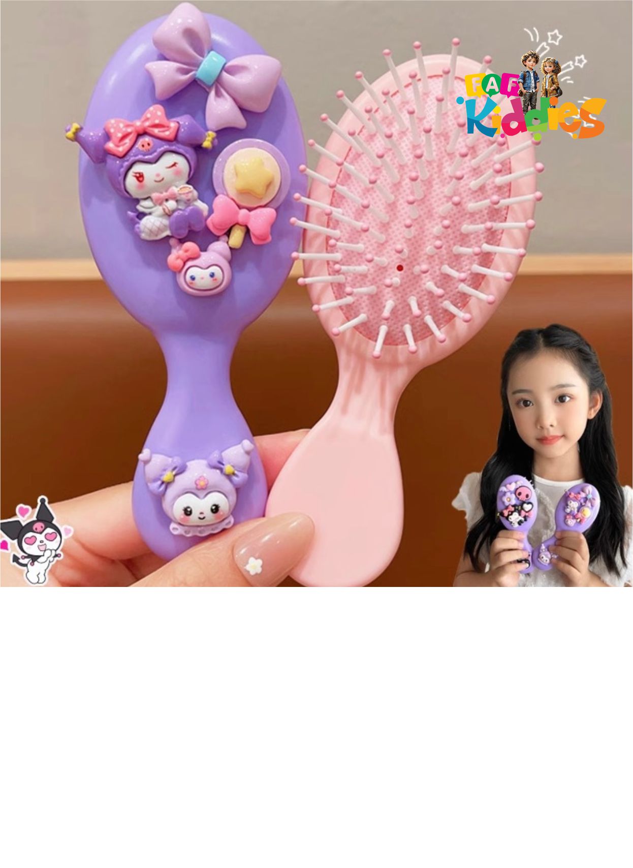 Children hair brush